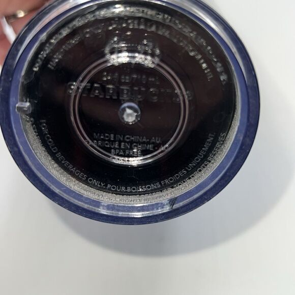 STARBUCKS 2019 Venti Black and Silver Ombre Cup-24 Oz - Picture 4 of 6